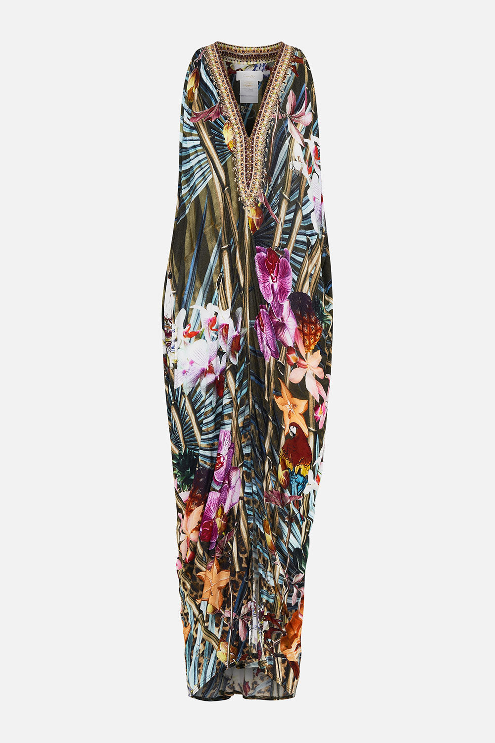 SIDE COWL JERSEY DRESS PASSPORT TO PARADISE