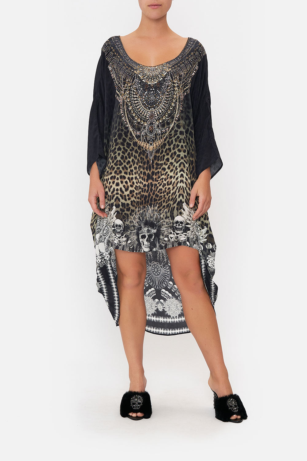 SCOOP BACK HEM DRESS ORDER OF DISORDER