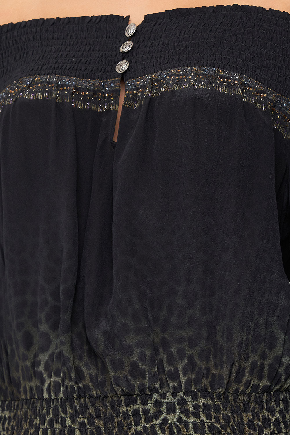 OFF SHOULDER SHORT DRESS ORDER OF DISORDER