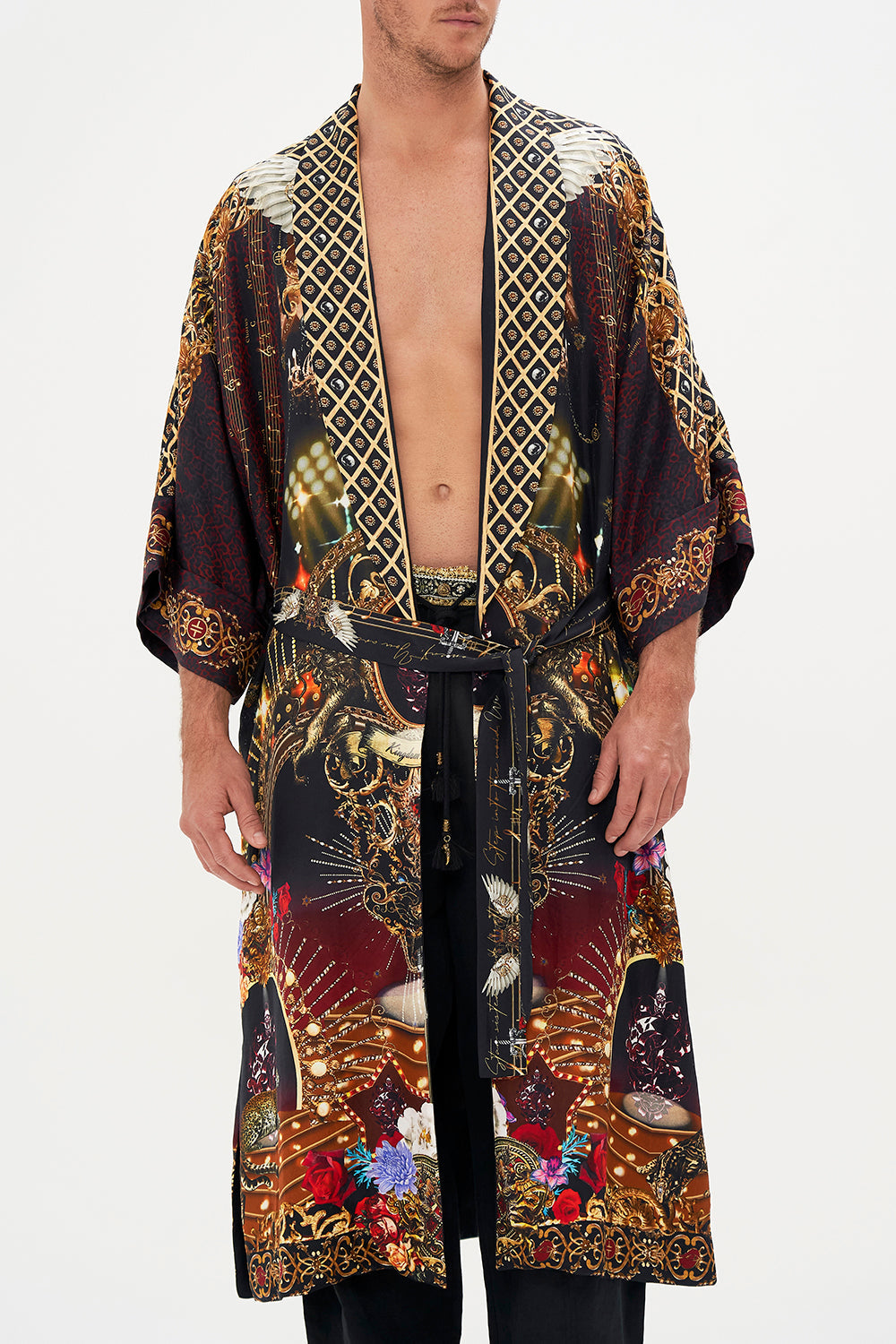 LONG LINE REVERSIBLE ROBE KINGDOM OF ANGELS