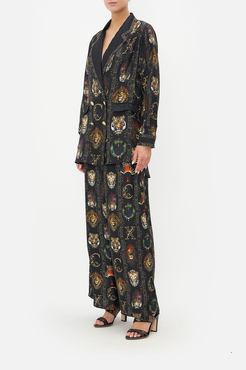 DOUBLE BREASTED SOFT JACKET JAGGIS JEWELS