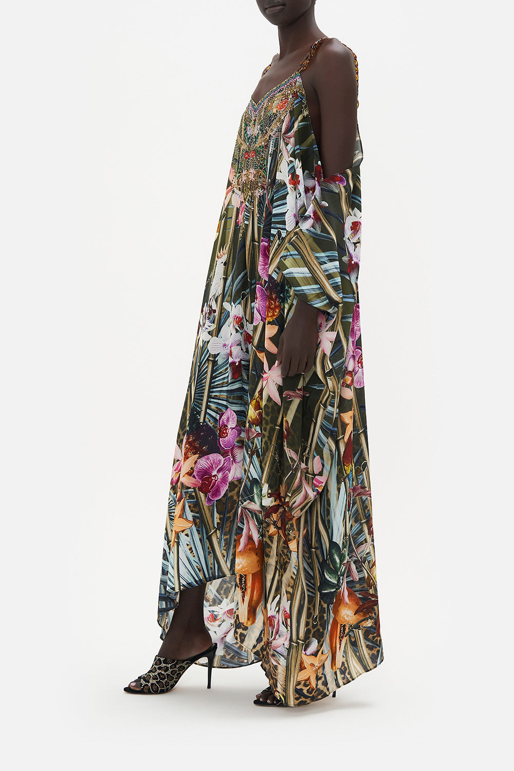 SHOESTRING STRAP KAFTAN PASSPORT TO PARADISE