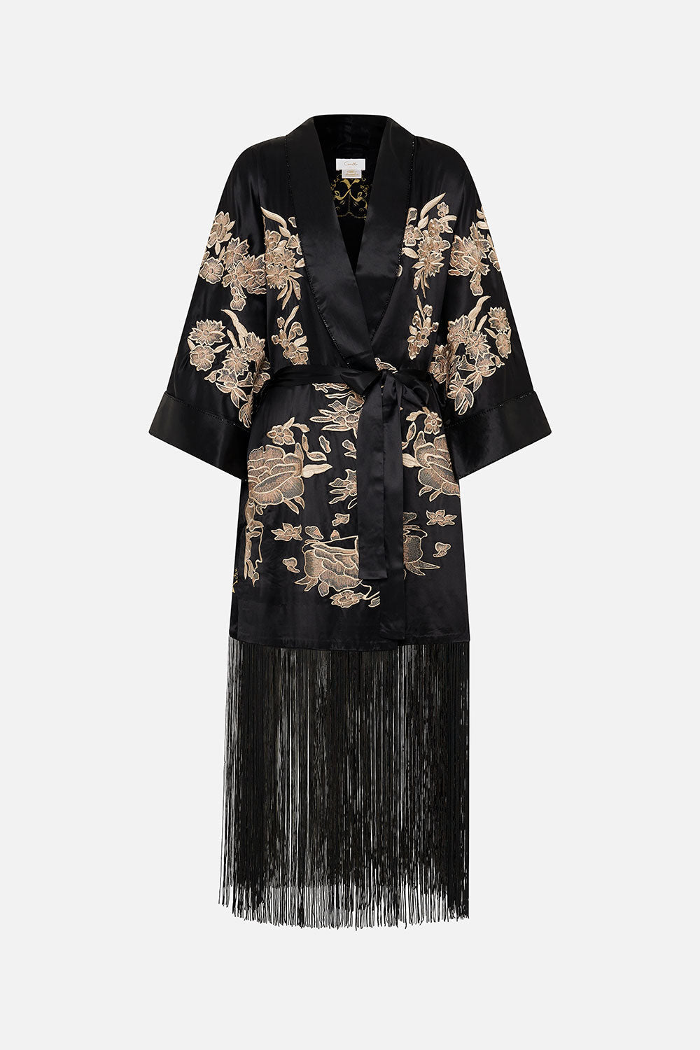 ROBE WITH NARROW COLLAR DANCE WITH DUENDE