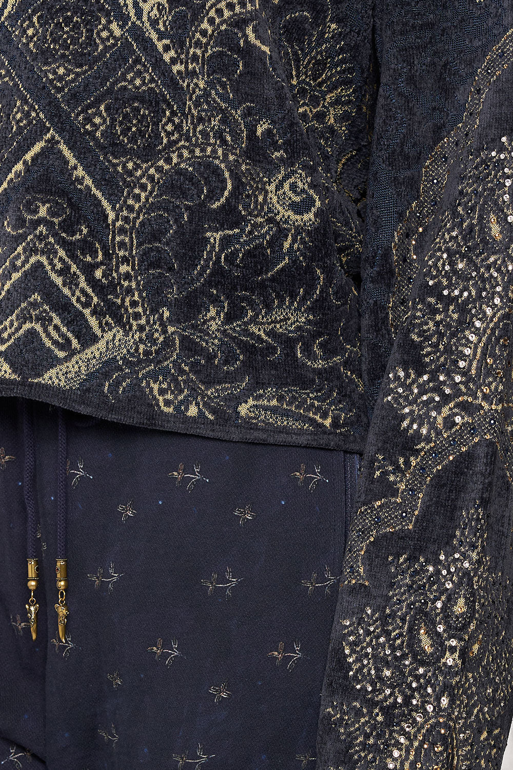 CROPPED FUNNEL NECK KNIT FOREVER FAMILY