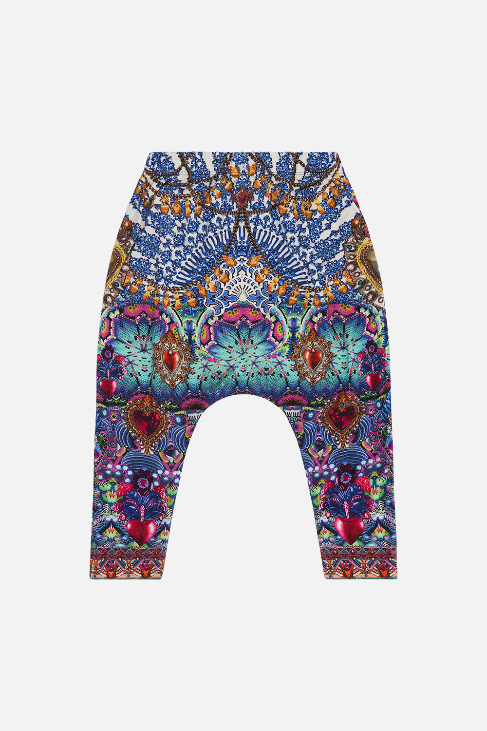 KIDS DROP CROTCH HAREM PANT 4-10 LUCKY CHARMS