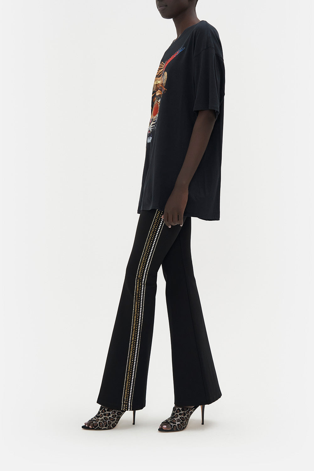 OVERSIZE BAND TEE NATURAL INSTINCT