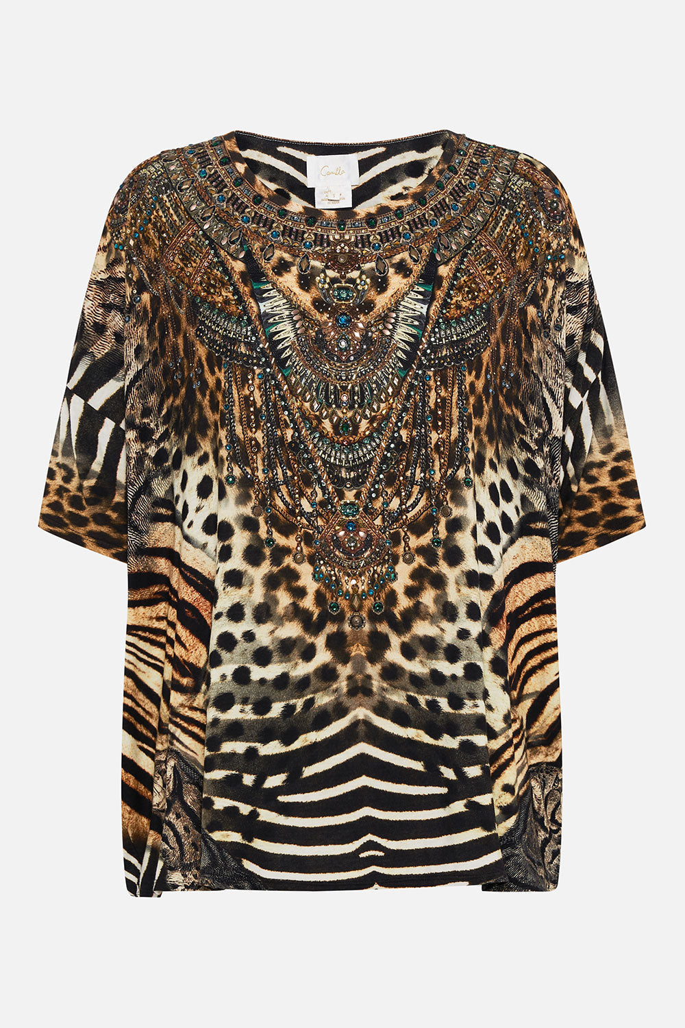 RELAXED FIT DROP SHOULDER TEE FOR THE LOVE OF LEO