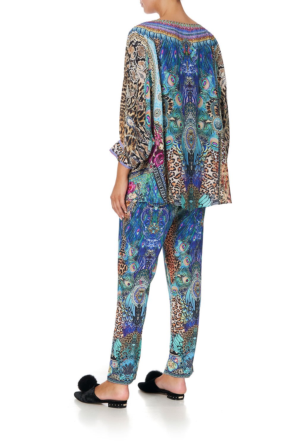 RAGLAN SLEEVE BLOUSE WITH CUFF BASILICA BEEUTY