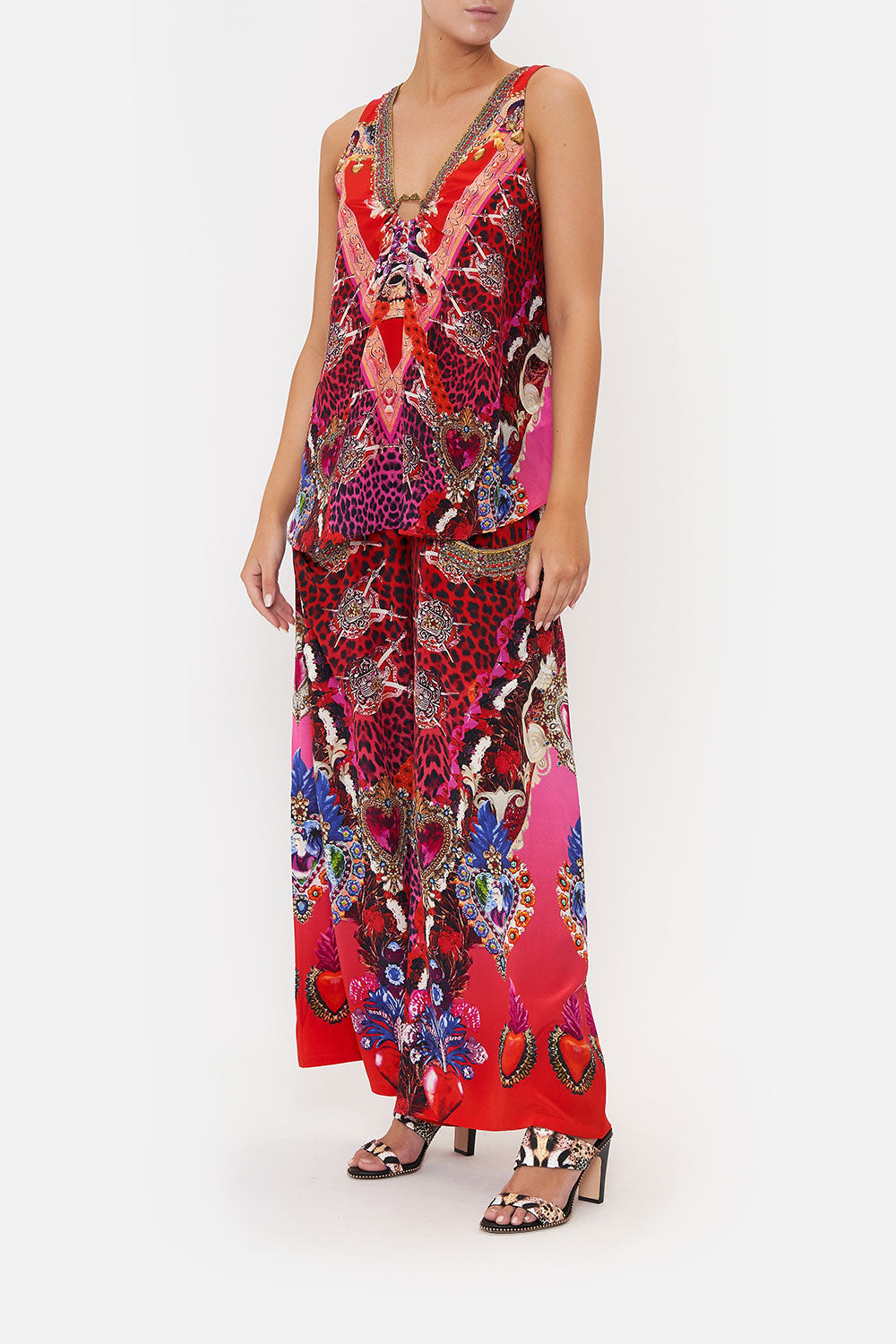 WIDE STRAP U-RING TOP ARTESANIA MANIA