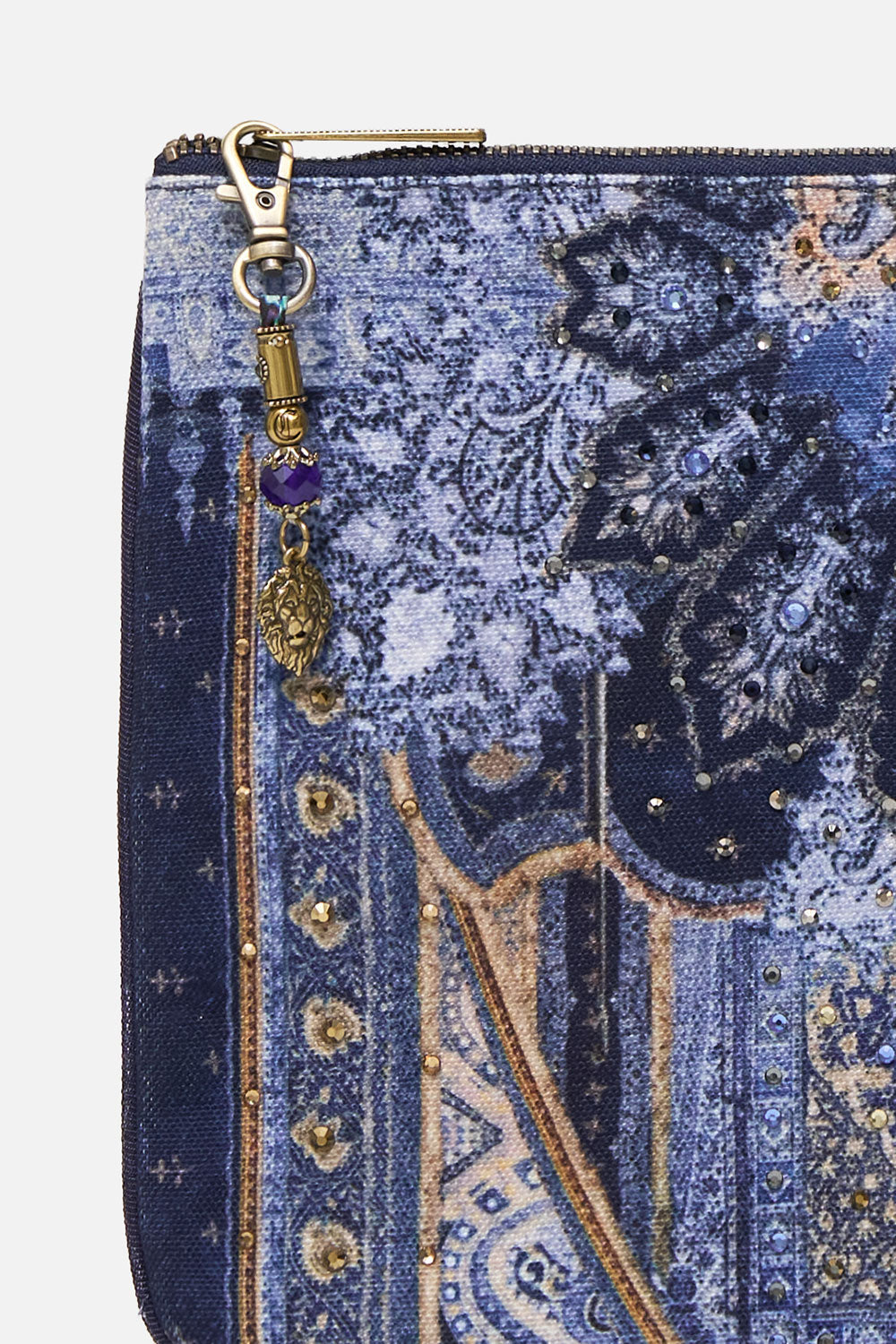 SMALL CANVAS CLUTCH FOREVER FAMILY