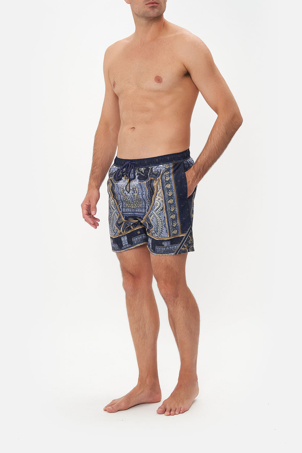 ELASTIC WAIST BOARDSHORT FOREVER FAMILY
