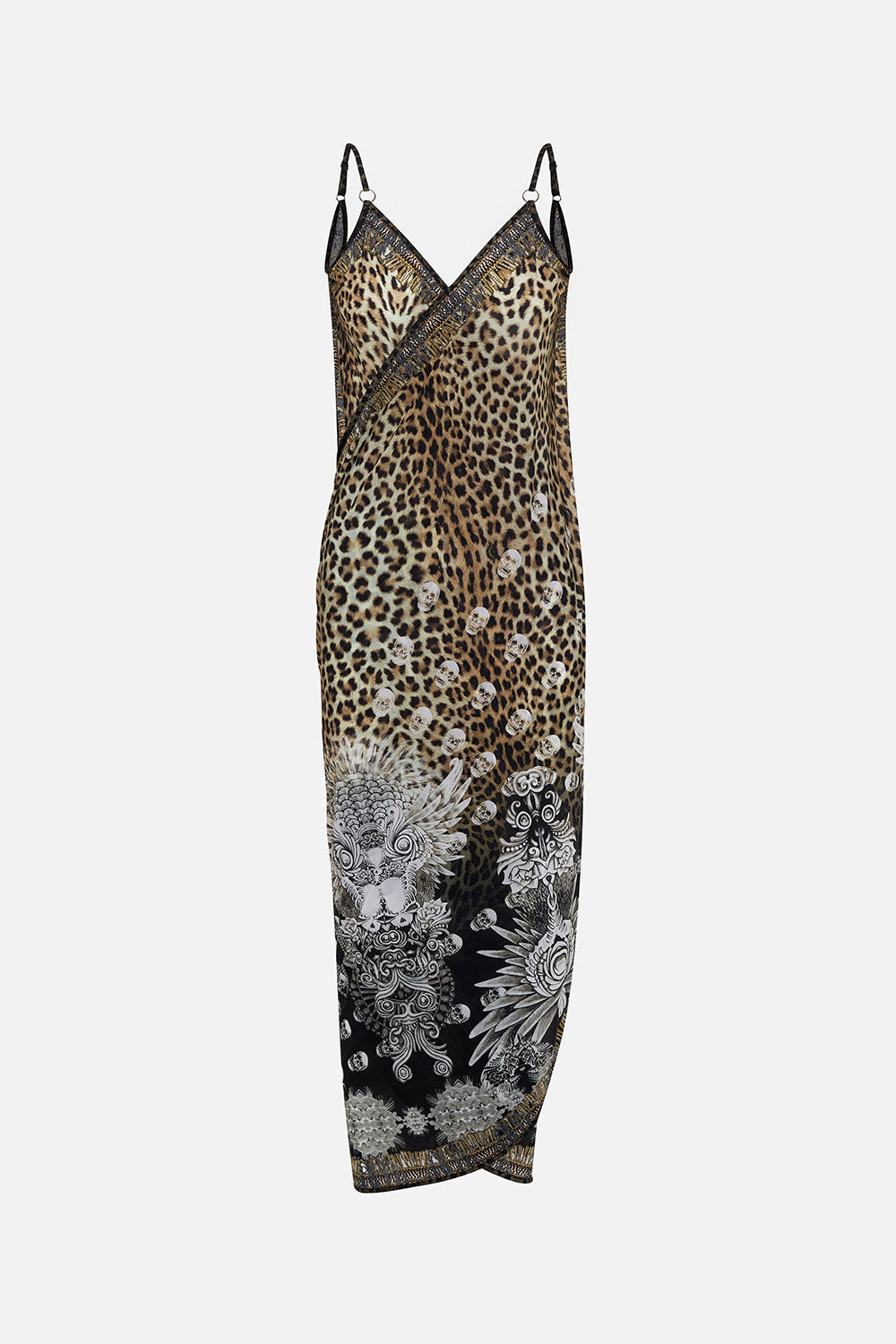 SARONG WITH STRAPS AND TRIM DETAIL ORDER OF DISORDER