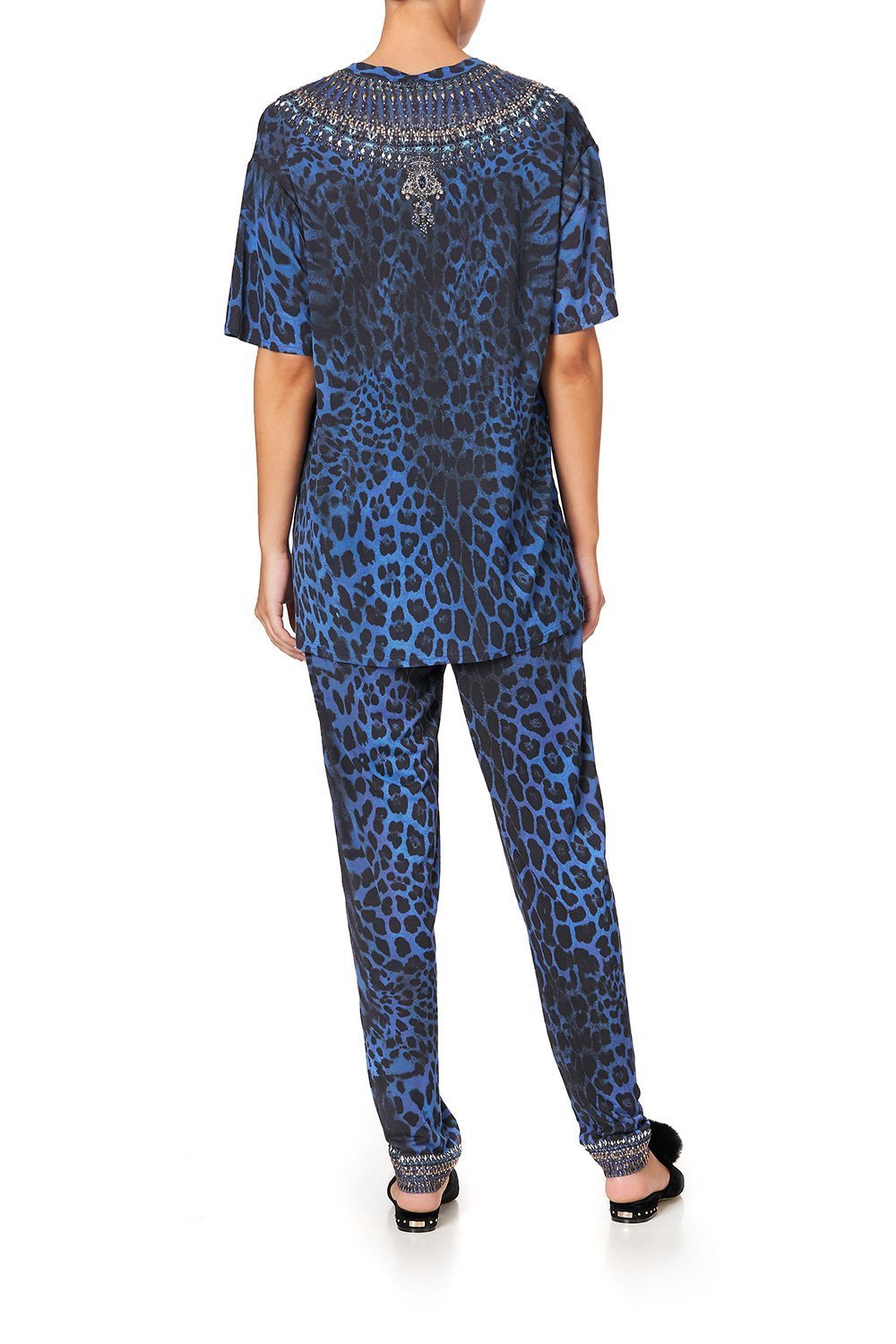 OVERSIZE BAND TEE THE CATS MEOW