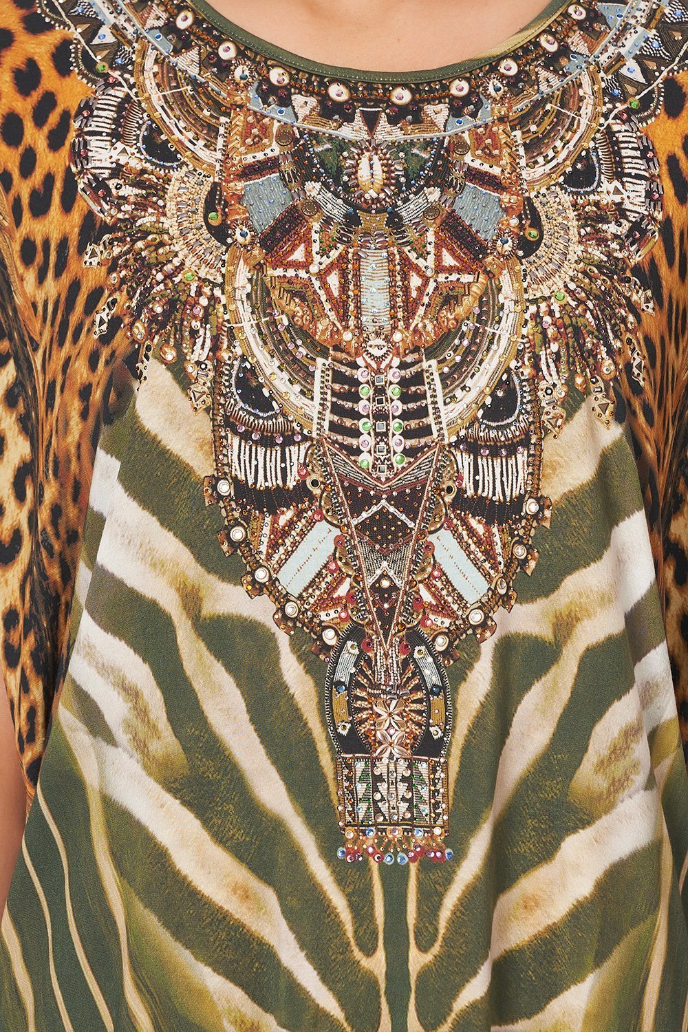 LOOSE FIT ROUND NECK TEE NINE LIVES