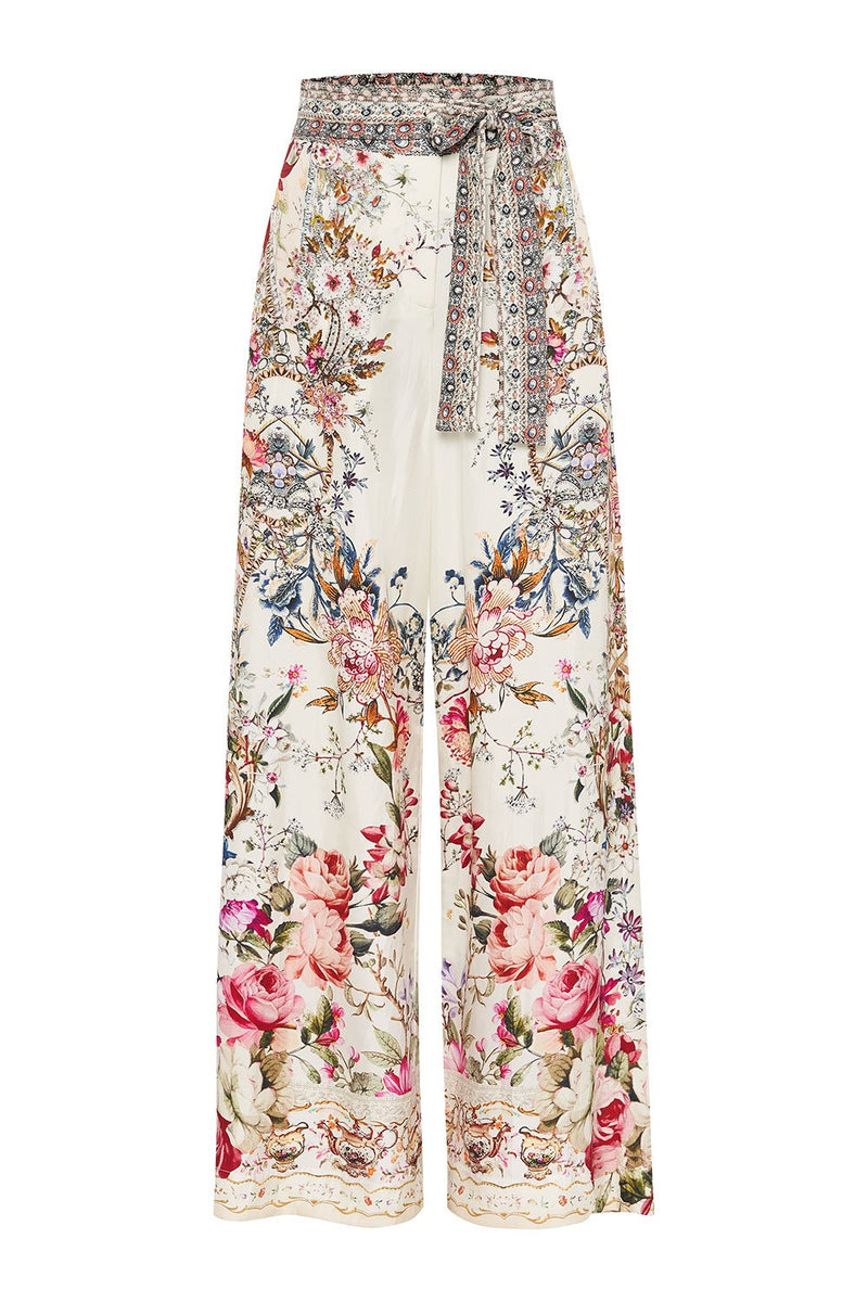 Camilladress High Waist Unique Print Wide Leg Pants