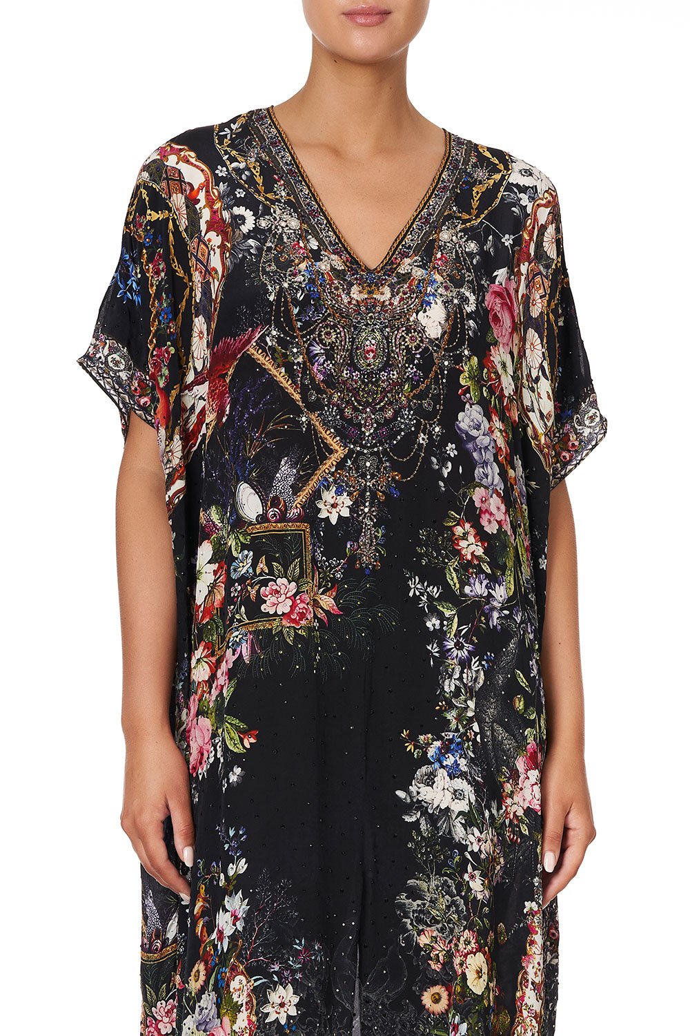 SLIM FIT KAFTAN WITH SPLIT FROM THE ARCHIVES