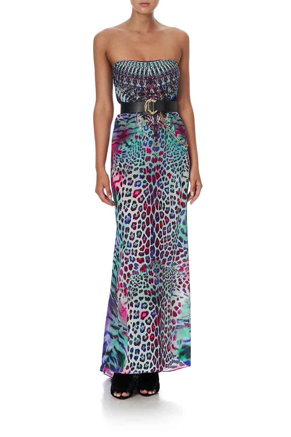 ROUND NECK KAFTAN MIGHTY MEOW