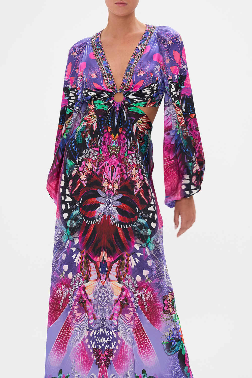 U-RING CUT OUT DRESS INDIRA