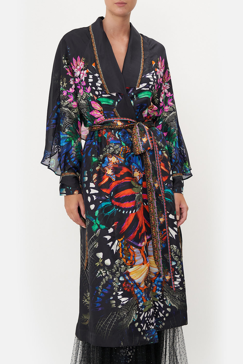 SOFT TRENCH WITH TIES FLUTTER BY