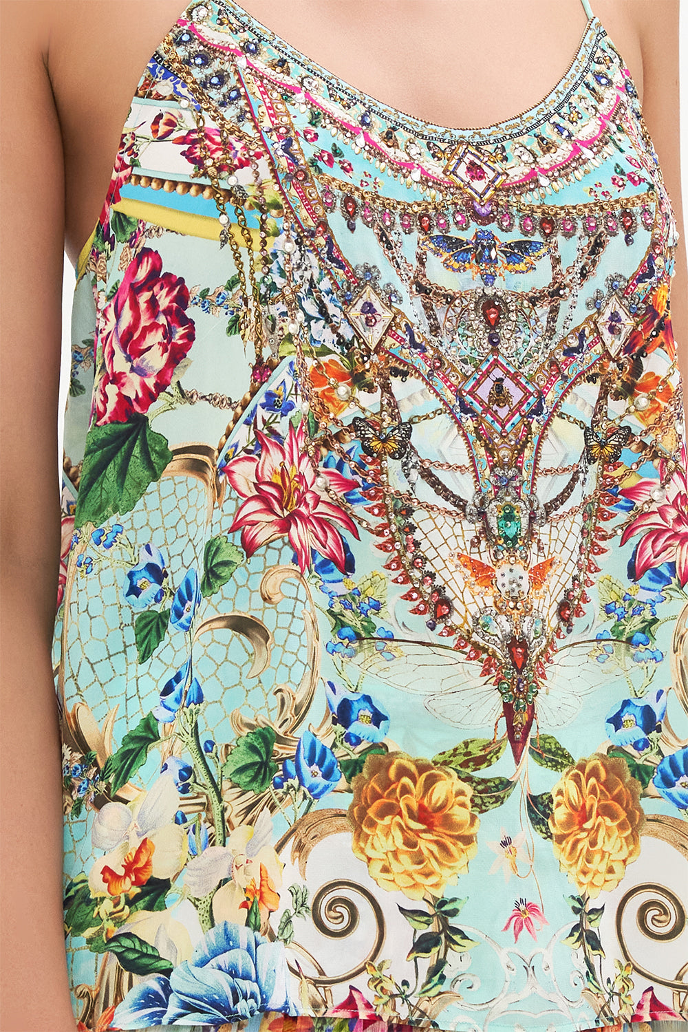 T BACK SHOESTRING TOP HONEY HONEY