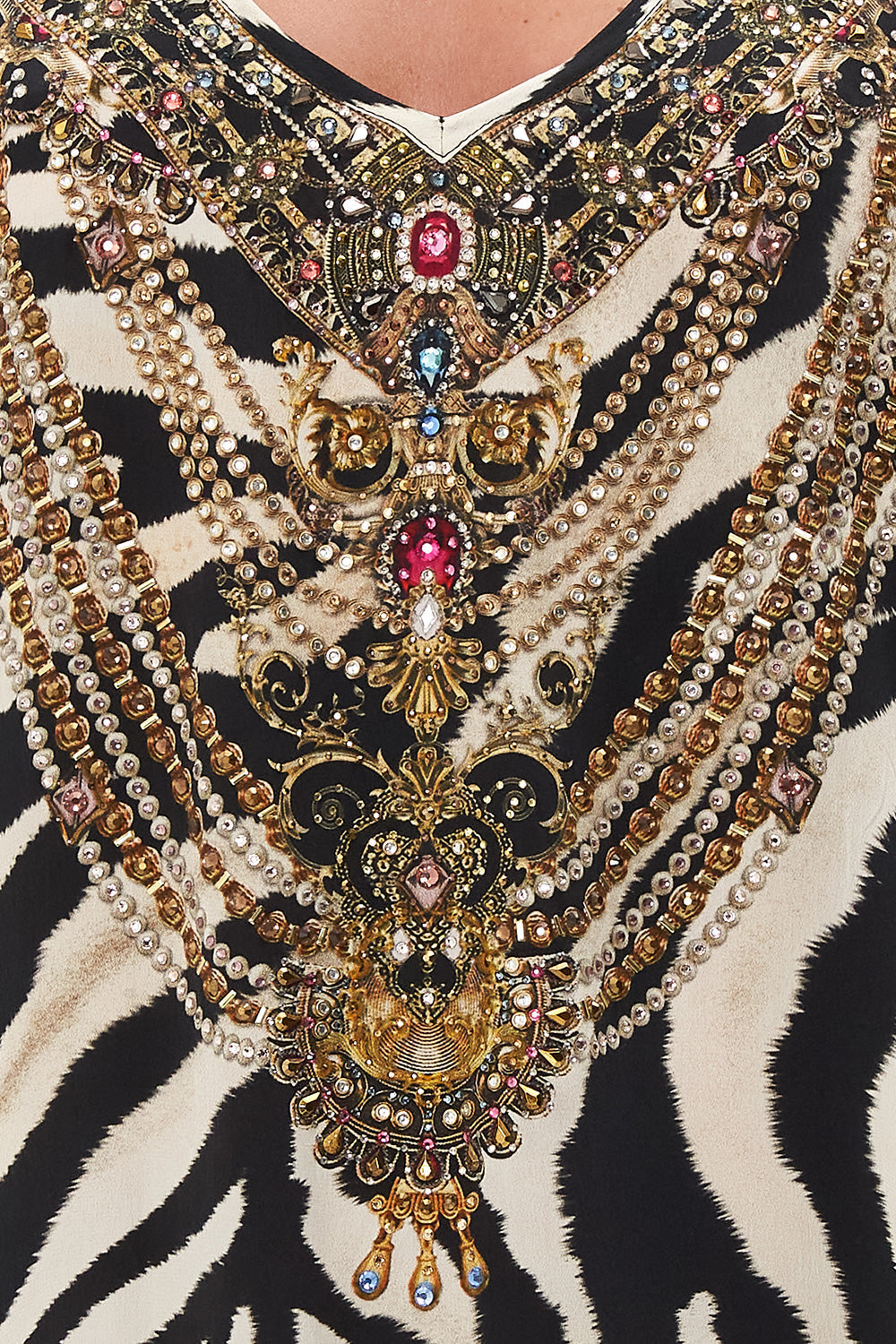 V NECK RACERBACK DRESS EARN YOUR STRIPES