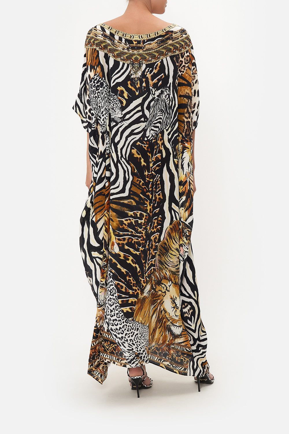 ROUND NECK KAFTAN WHATS NEW PUSSYCAT