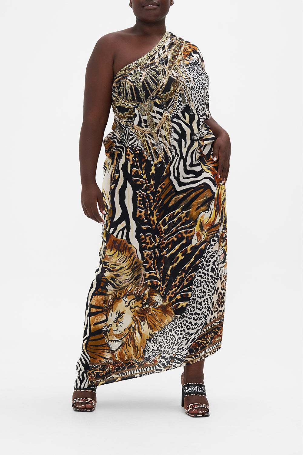 ROUND NECK KAFTAN WHATS NEW PUSSYCAT