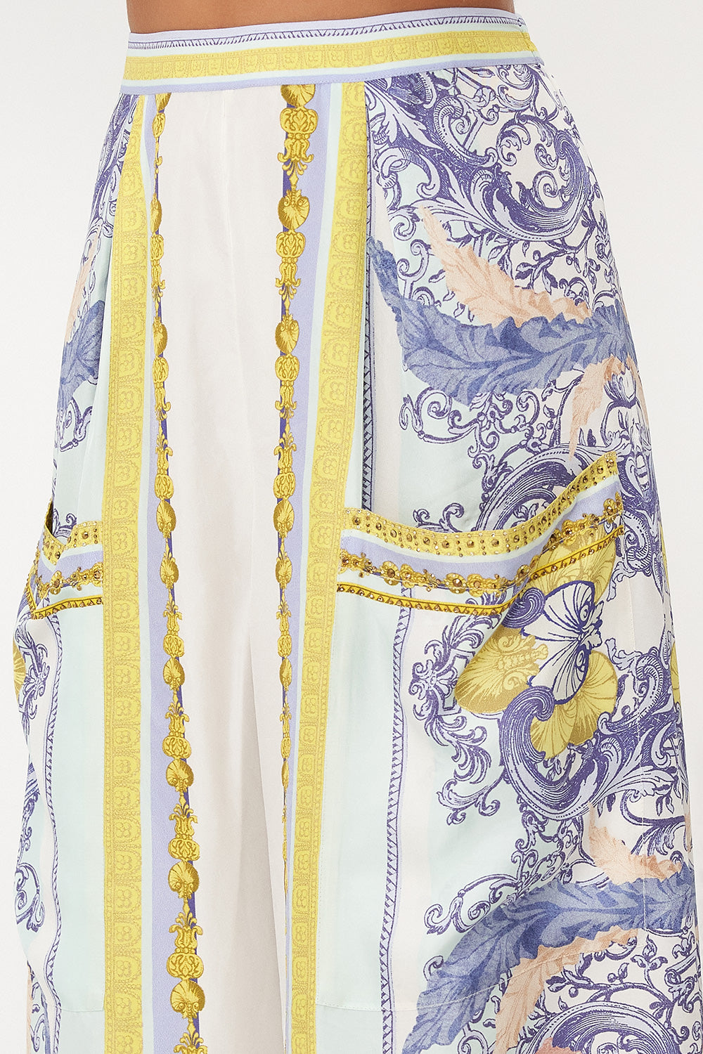 WIDE LEG TROUSER WITH FRONT POCKETS STAR OF THE SEA