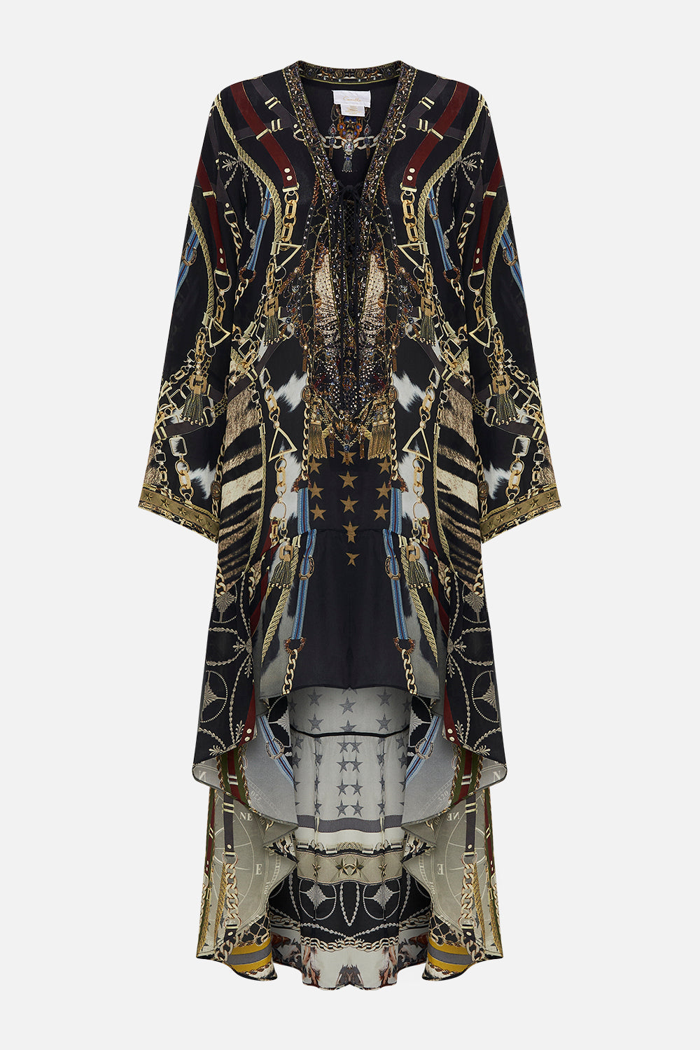 SHORT DRESS WITH HIGH LOW HEM BOSS OF THE BRUMBIES