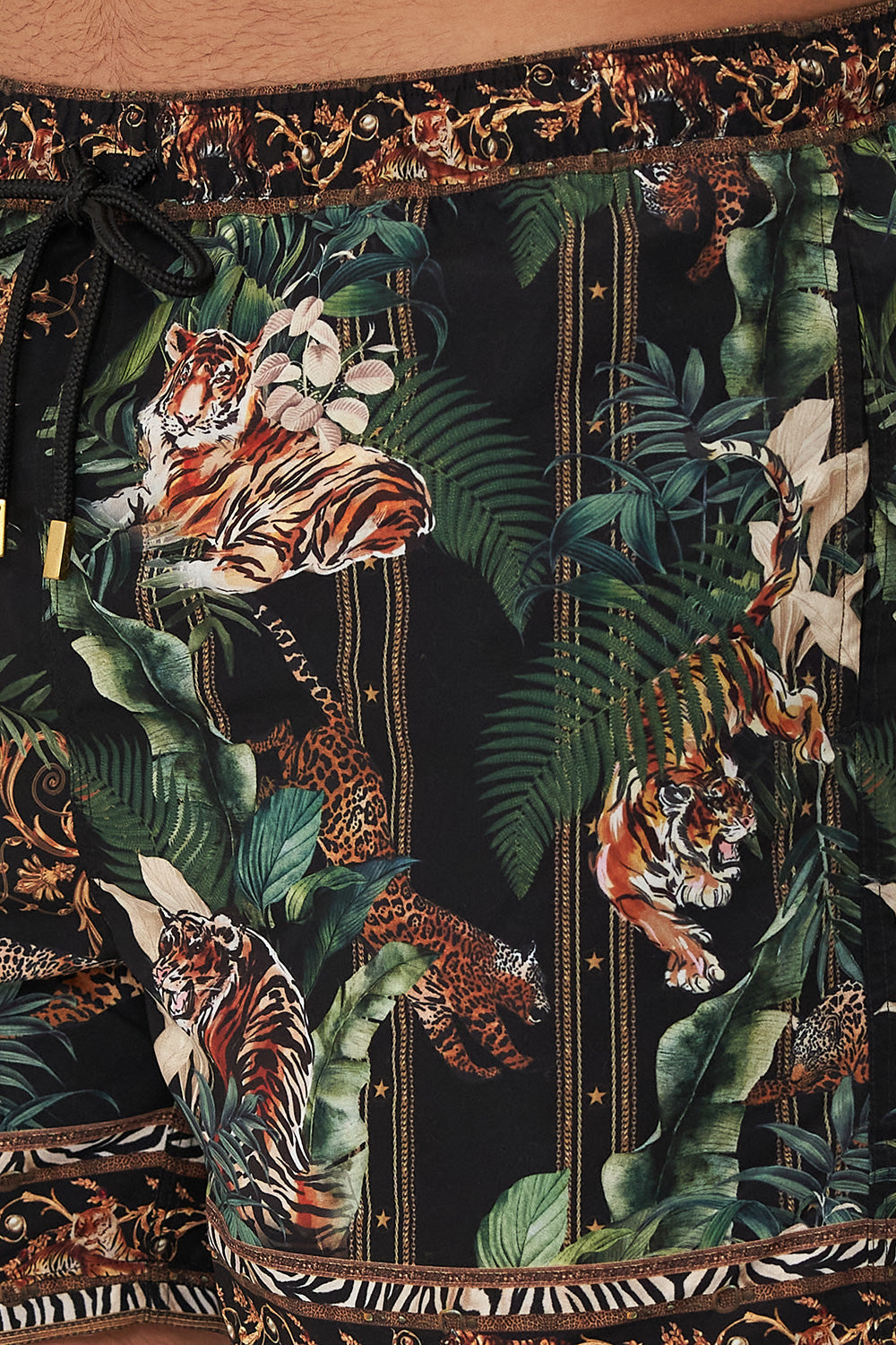 ELASTIC WAIST BOARDSHORT EASY TIGER