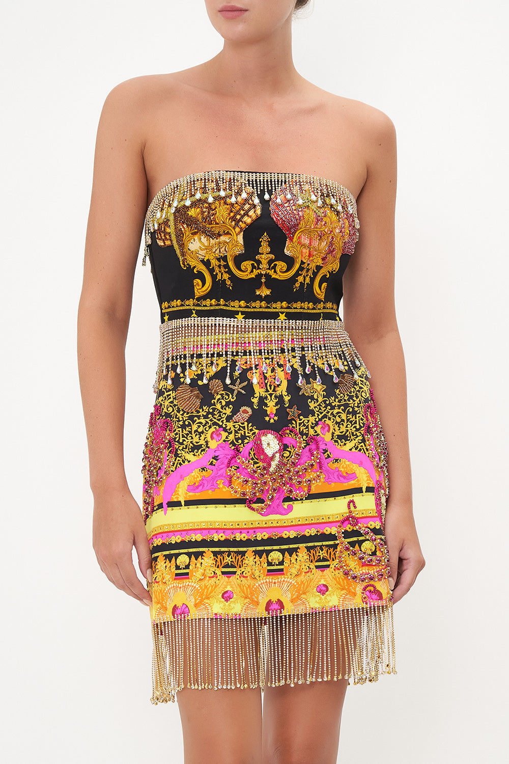 CROPPED CORSET OCTOPIA