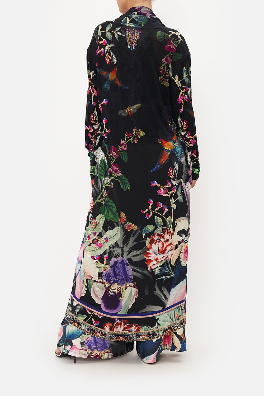 LONG CASUAL JACKET WITH POCKETS PARADISO PLACE