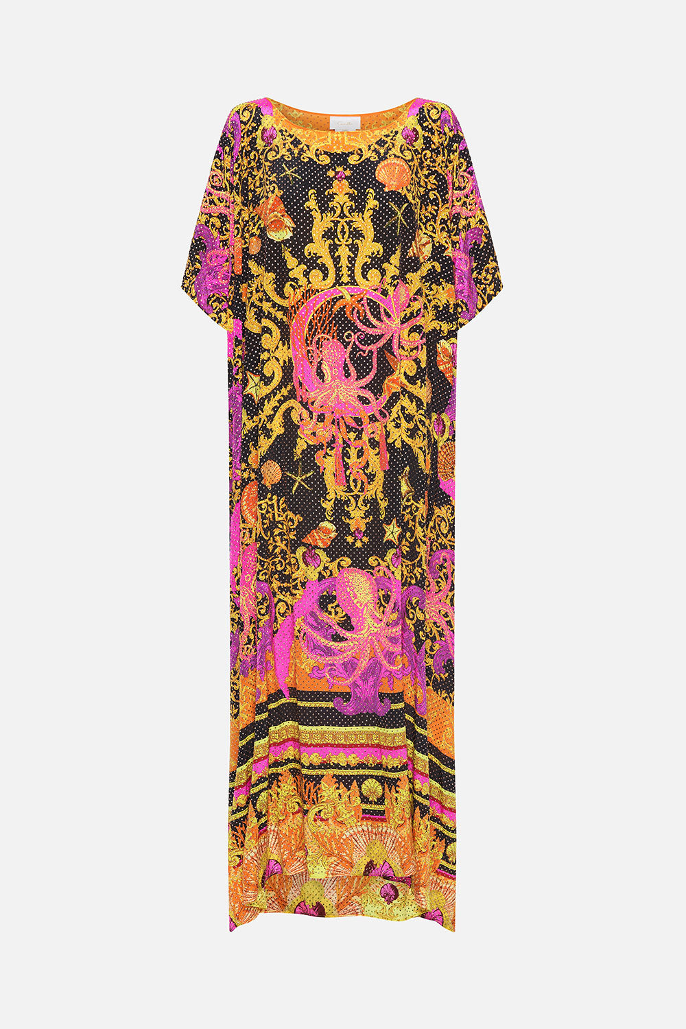 LUXE ROUND NECK KAFTAN OCTOPIA