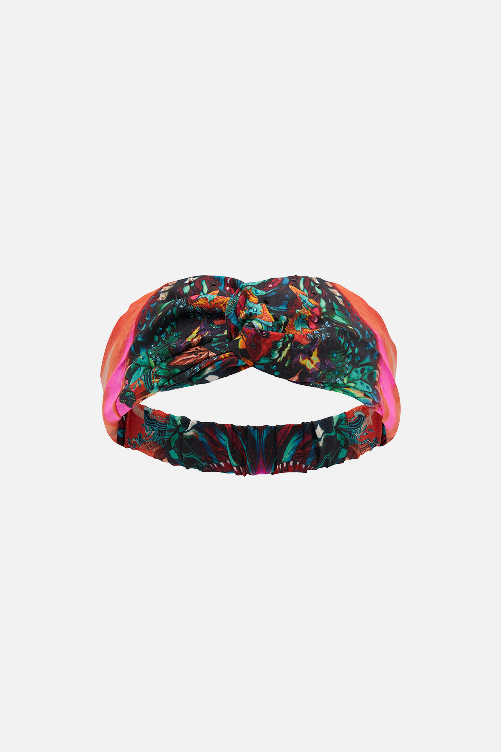 WOVEN TWIST HEADBAND IN A FLUTTER