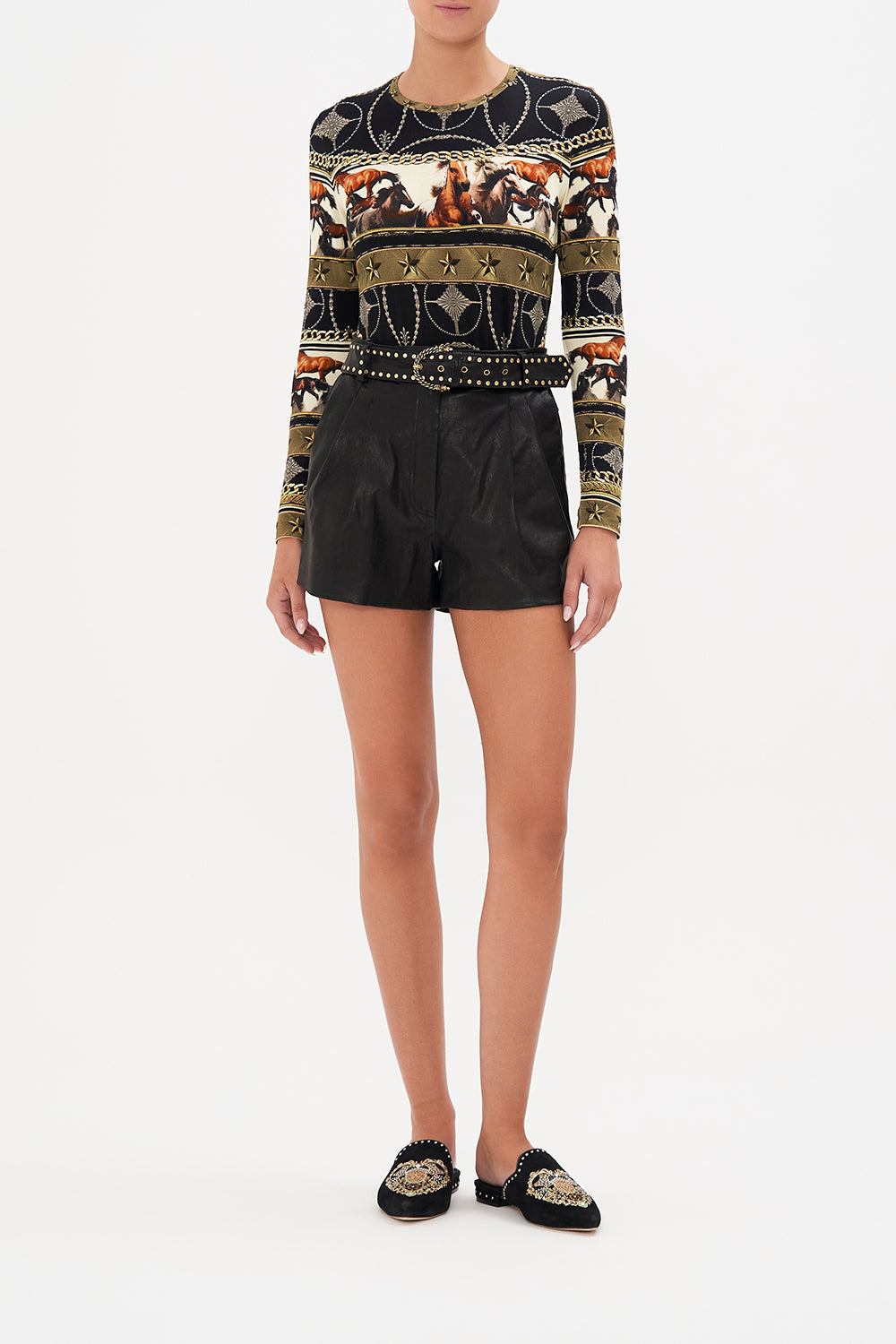 LONG SLEEVE CREW TOP BOSS OF THE BRUMBIES