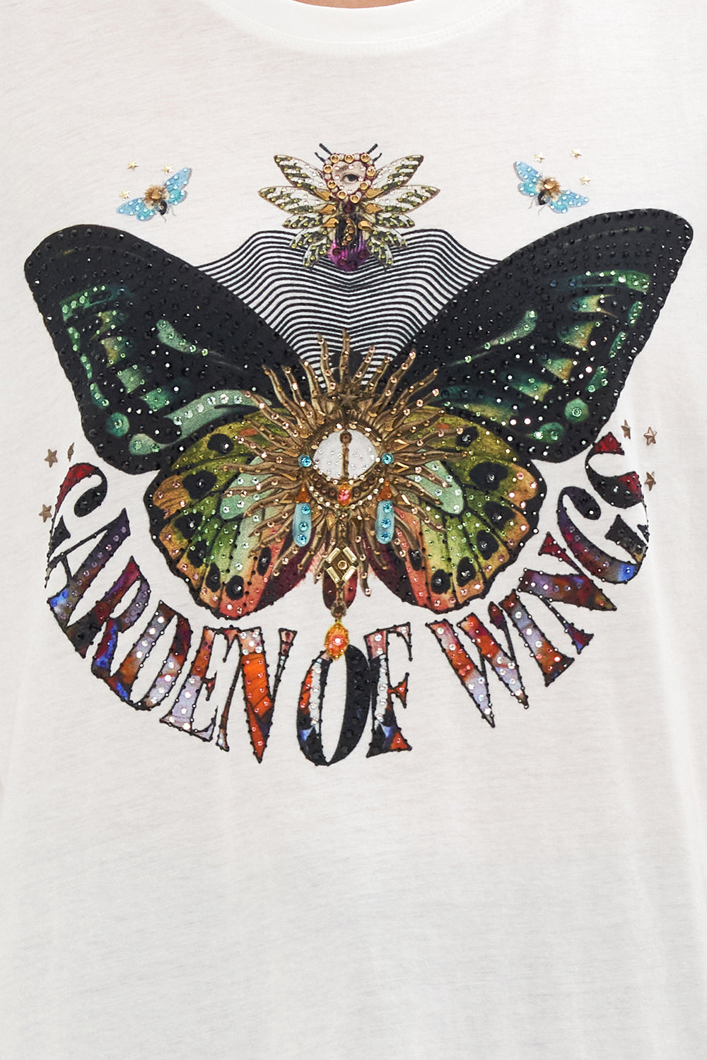 OVERSIZE BAND TEE FLUTTER BY