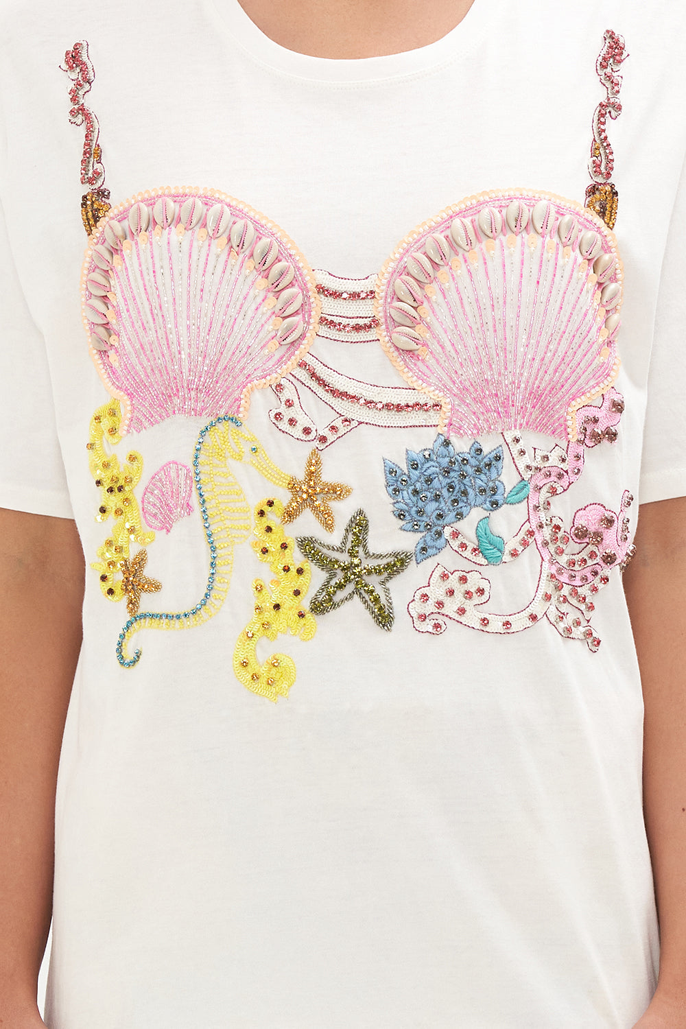 OVERSIZE BAND TEE STAR OF THE SEA