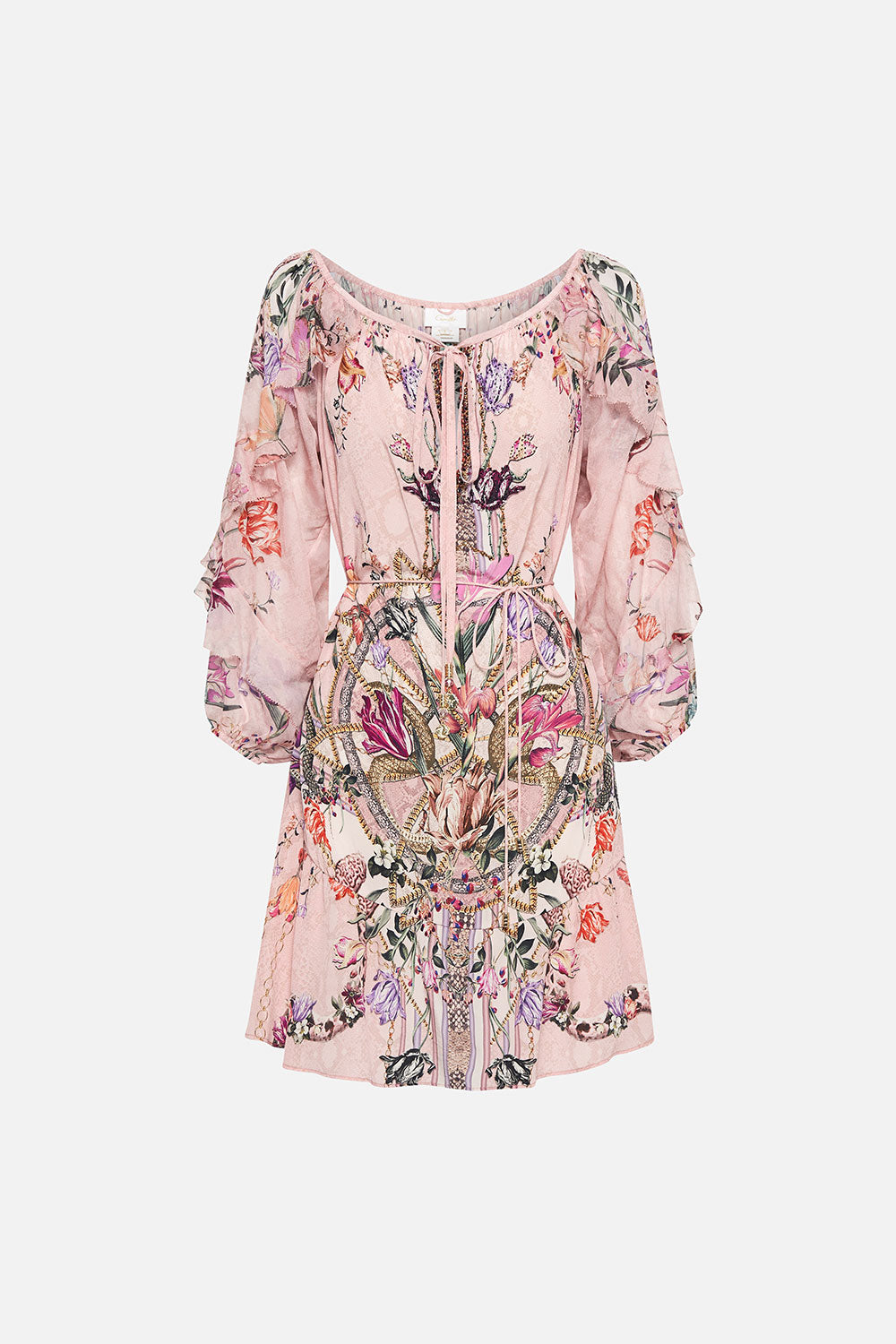 BLOUSON FRILL SLEEVE DRESS MAD AS A SNAKE