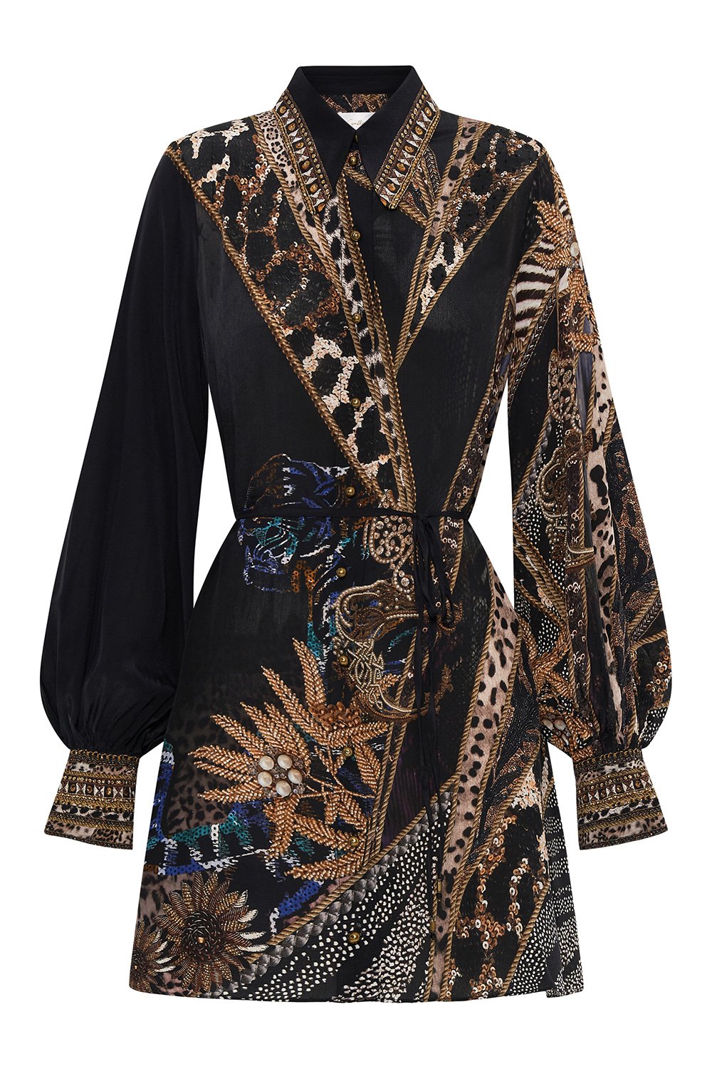 SHIFT SHIRT DRESS LADY STARDUST