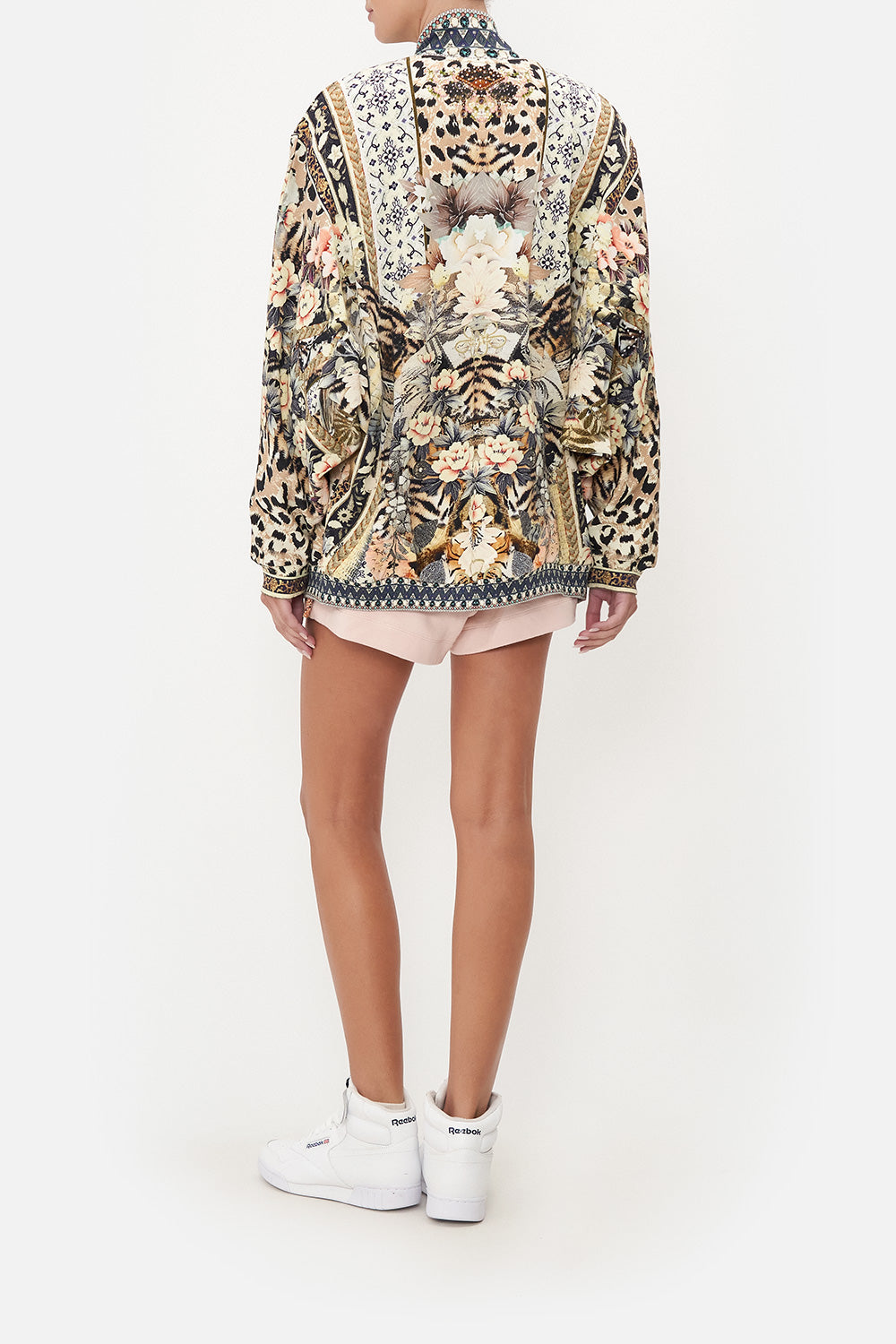 ZIP FRONT SWEAT JACKET MOTO MAIKO