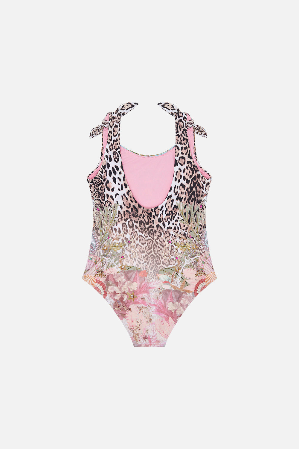 KIDS TIE SHOULDER ONE PIECE 4-10 SEAHORSE SONNET