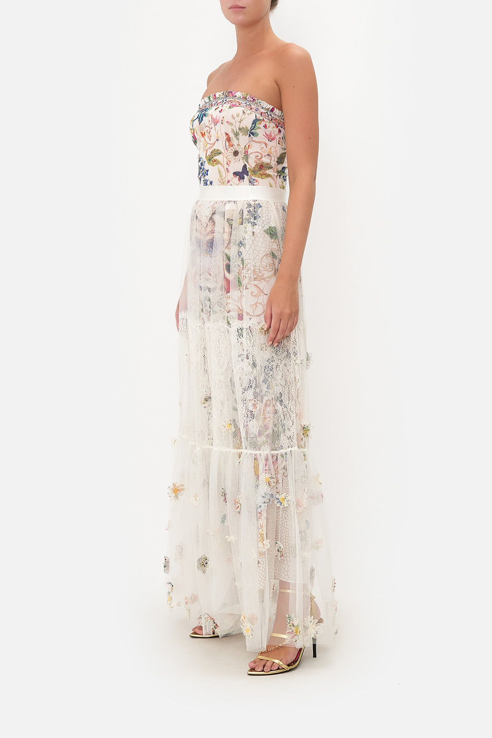 BANDEEU BODYSUIT WITH FRILL QUEENS BEE HIVE