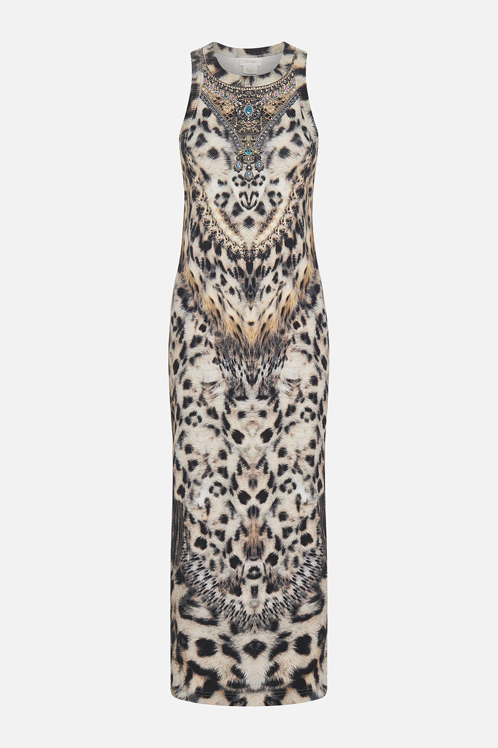 JERSEY TANK DRESS SNOW WHISPERS LOUNGE