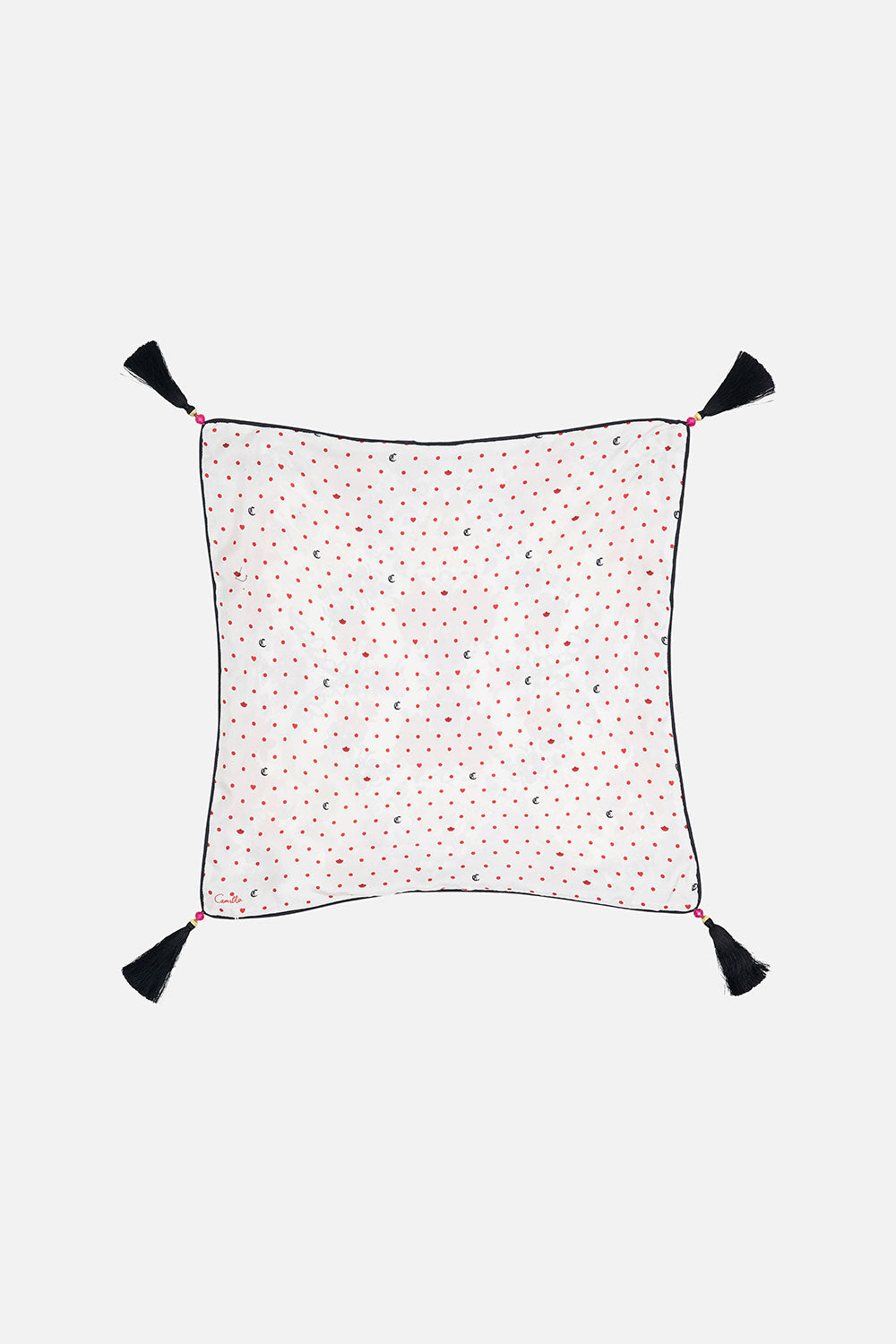 SMALL SQUARE CUSHION REIGN OF ROSES