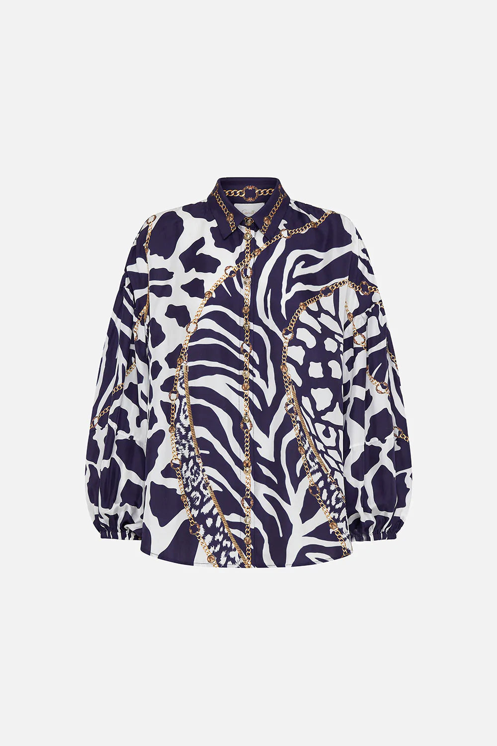 BALLOON SLEEVE SHIRT BLOUSE WHERES YOUR HEAD AT