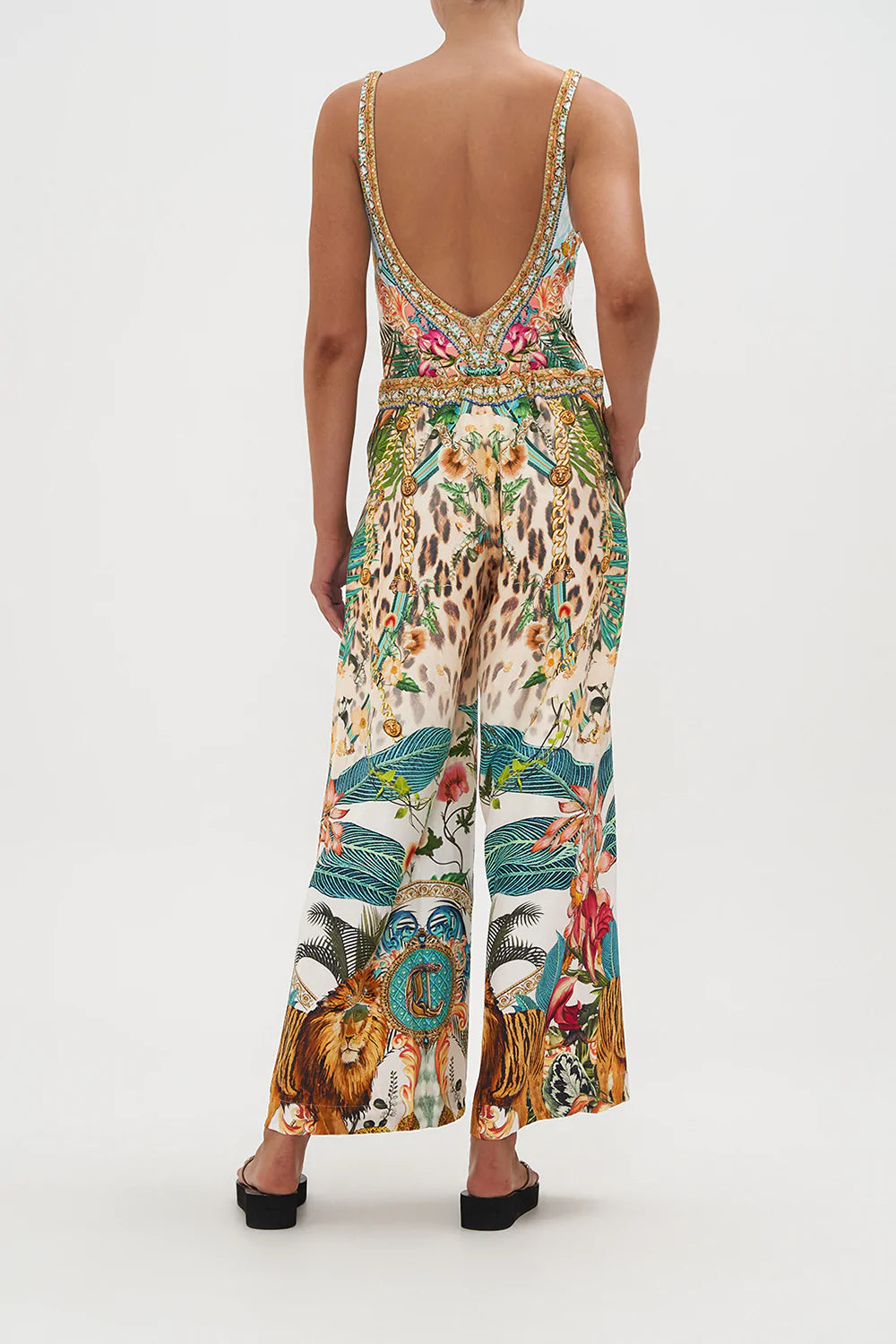 LOUNGE TROUSER WITH WAIST TIE ROYALTY LOYALTY