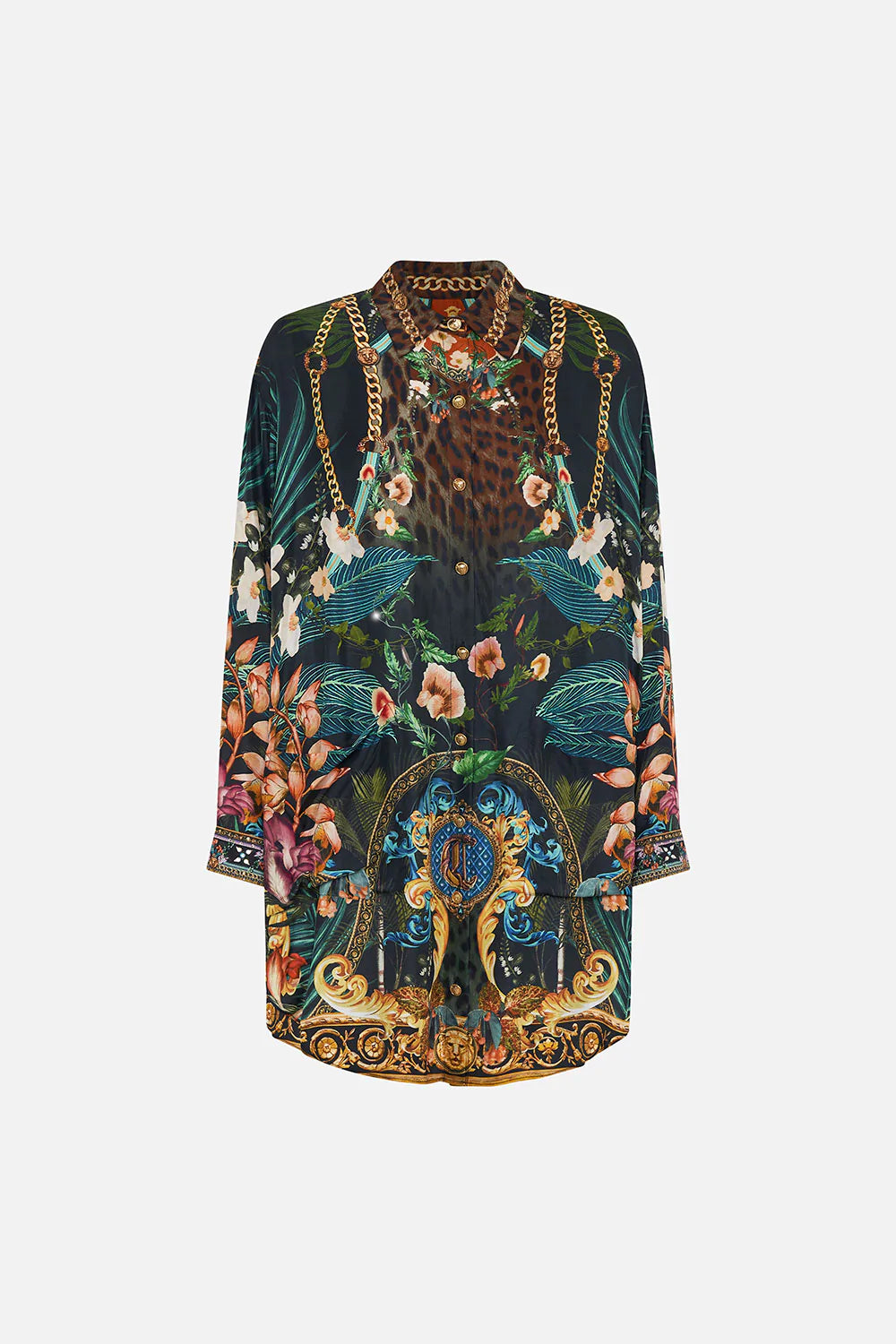 SHIRT TUNIC WITH POCKETS FEARLESS FELIS