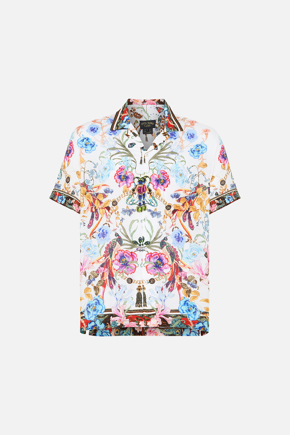 SHORT SLEEVE CAMP COLLARED SHIRT NATURES KALEIDOSCOPE