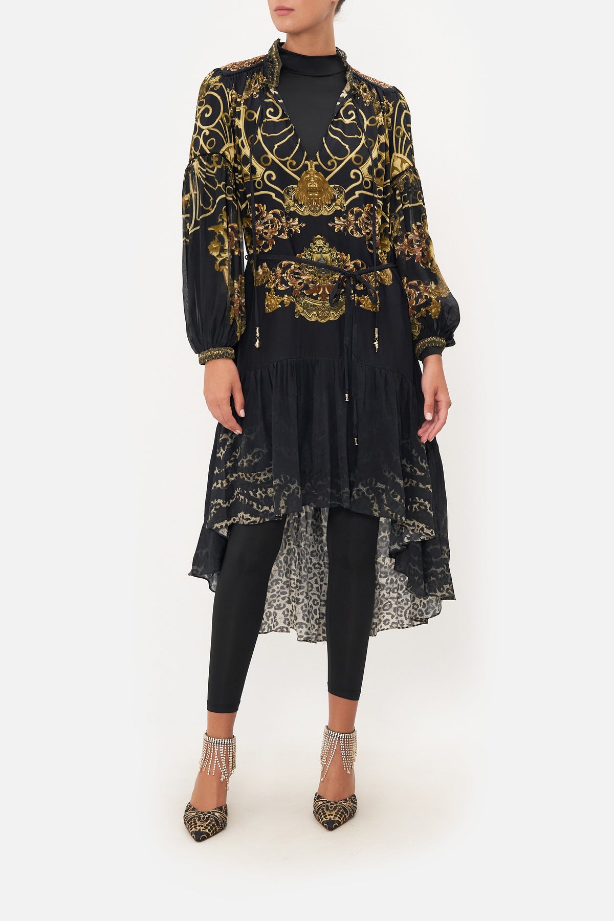 BLOUSON HIGH LOW DRESS SHADOWS OF ARMADA