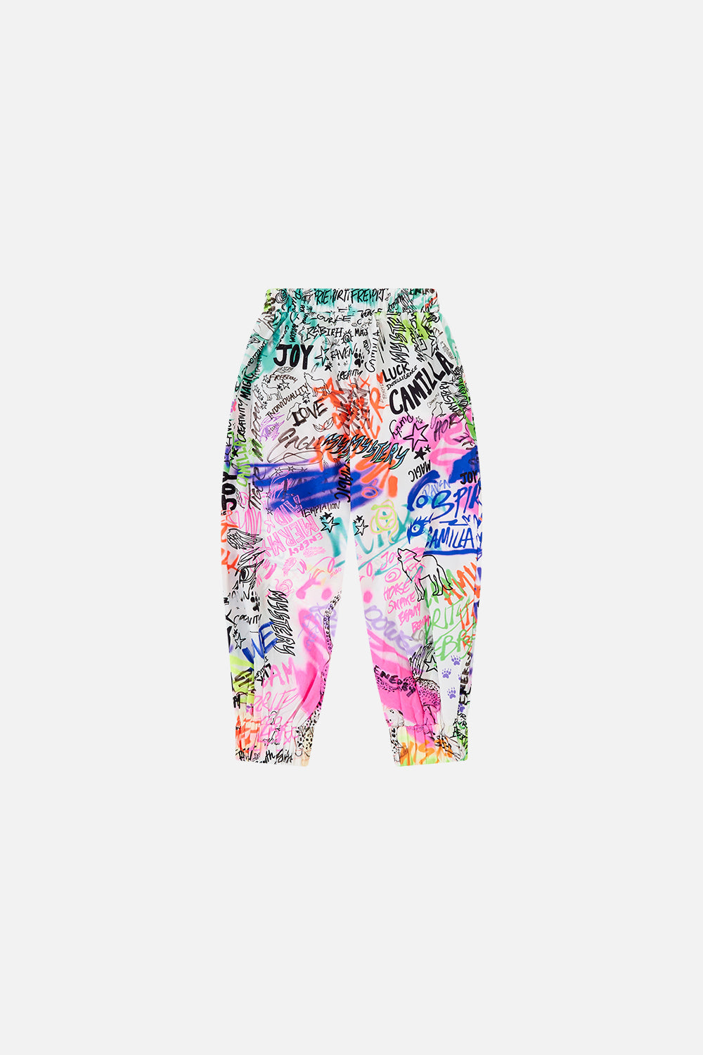 KIDS TRACK PANT 4-10 GRAFFITI THE WORLD